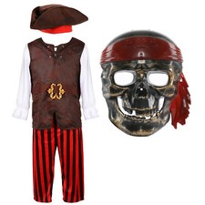 PIRATE SKELETON BOYS HALLOWEEN