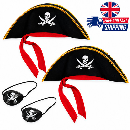Pirate skull hat - skull, eye