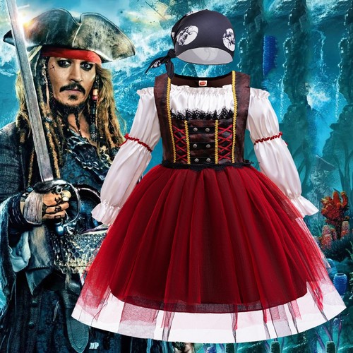 2026 kids girls pirate - girls, captain