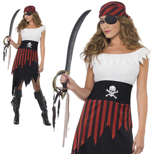 Ladies pirate costume - ladies,