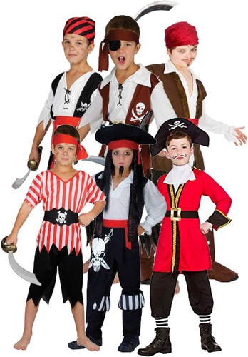 Pirate boys fancy dress - pirate,