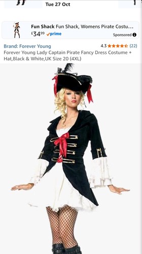 Ladies caribbean pirate - caribbean, fancy