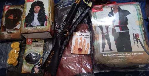 Fancy dress mens pirate - fancy,