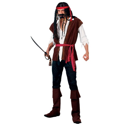 Mens caribbean pirate costume - mens,