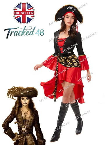 Ladies pirate fancy dress - fancy,