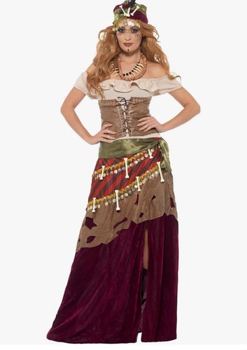 Ladies deluxe voodoo priestess - ladies,