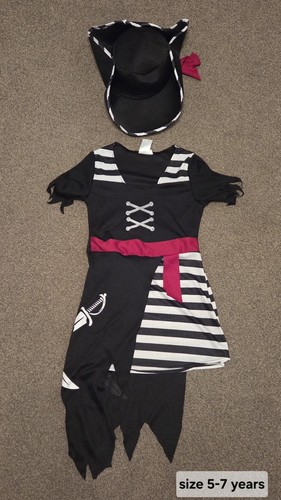 Girls pirate halloween costume - girls,