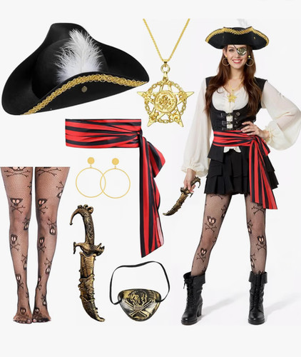 Women pirate costume - pirate,
