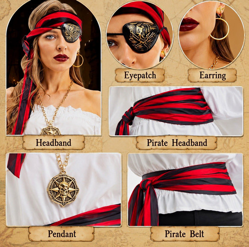 Womens pirate costume - pirate,