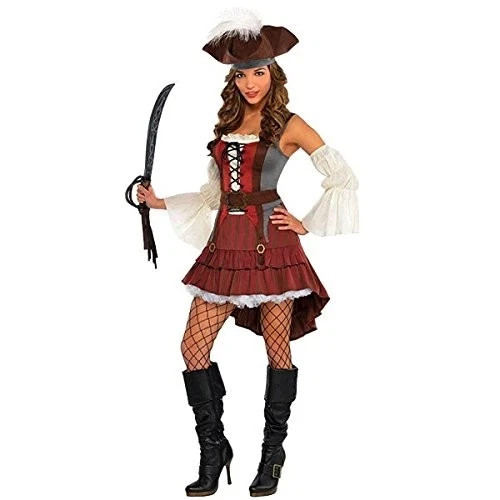 Castaway pirate girl caribbean - pirate,