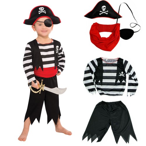 Kids pirate costume - costume, boys