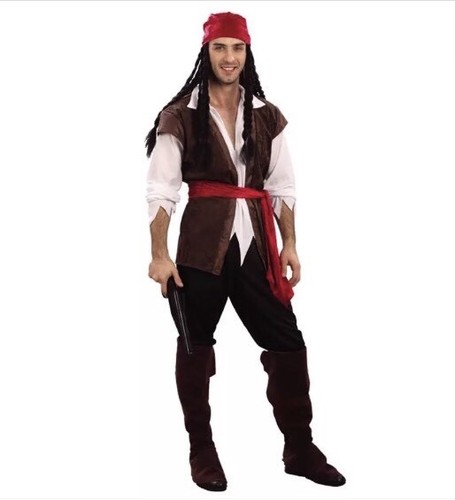 Men caribbean pirate captain - caribbean,