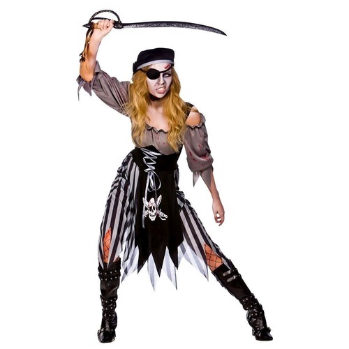 Ladies zombie cutthroat pirate - zombie,
