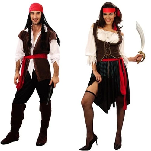 Adult pirate costume - adult, set