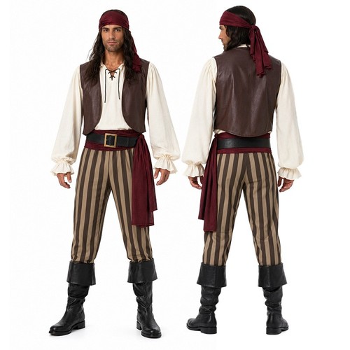 Men pirate costume halloween - costume,