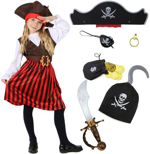 Girls pirate costume for - girls,