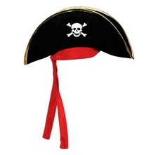 Adult Pirate Hat Crossbone