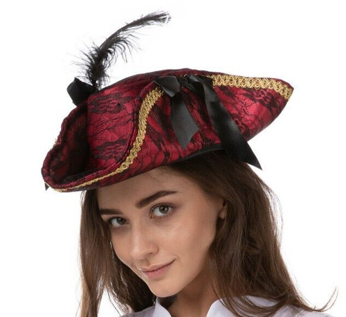 Deluxe pirate hat - hat, with