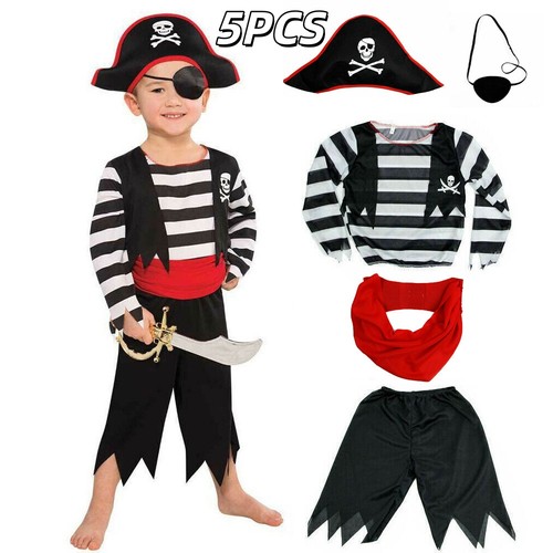 Boys kids pirate fancy dress - pirate,
