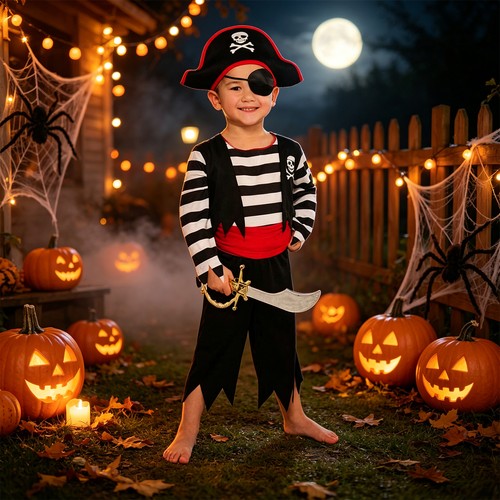 Kids boys pirate costume - boys,