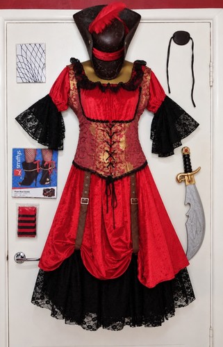 Smiffys swashbuckling scarlet - swashbuckling,