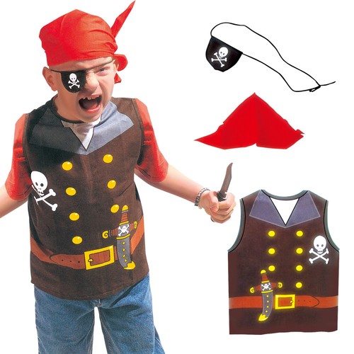 Kids pirate costume set - pirate,