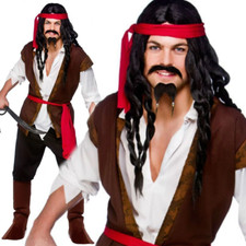 Mens Caribbean Pirate Captain