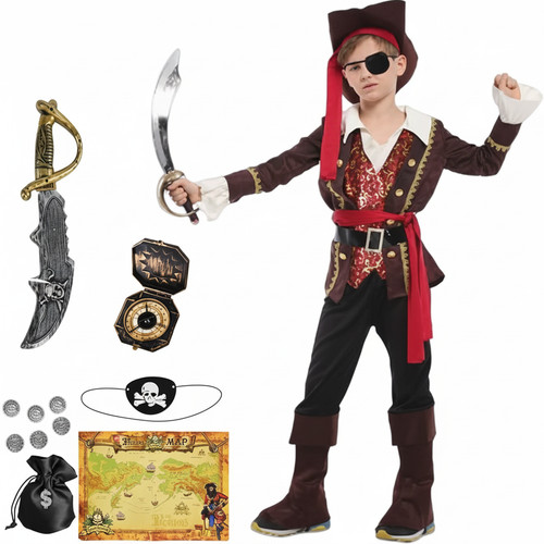 Kids pirate costume set - kids,