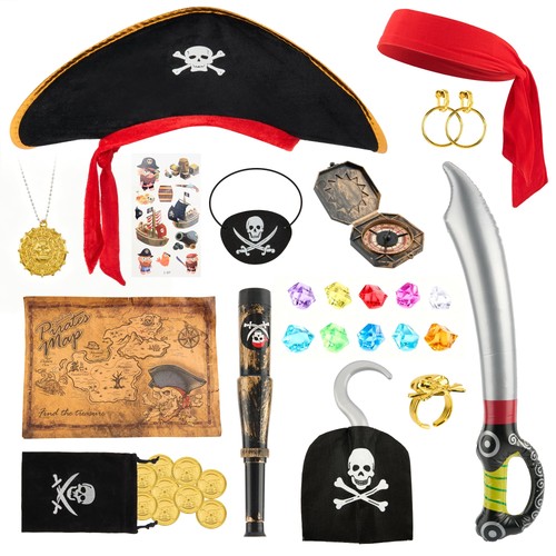 14pcs pirate costume - pirate,