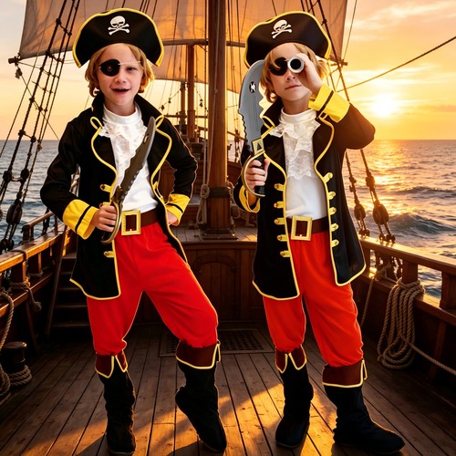 Kid pirate costume boys - costume,