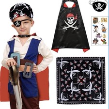 4 Pieces Kids Boys Pirate