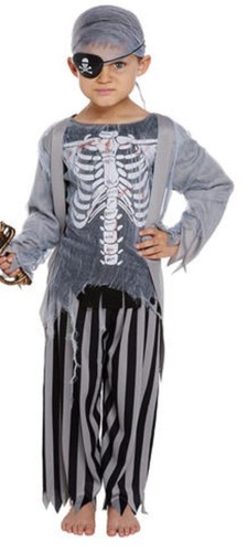 Boys zombie pirate - zombie, halloween