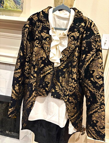 Steampunk jacket and shirt - jacket,