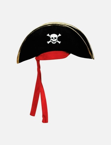Adult pirate hat crossbone - pirate,