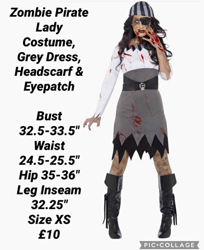 Zombie pirate ladies - zombie,