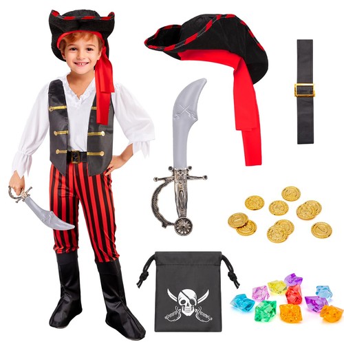 Meland pirate costume - pirate, kids