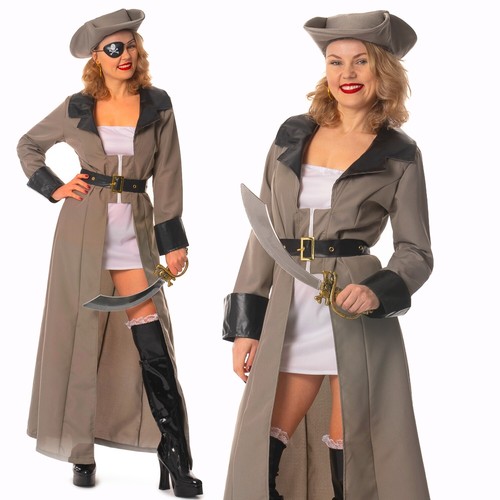 Womens pirate fancy dress - pirate,