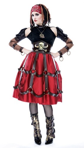 Ladies steampunk pirate - ladies, wench