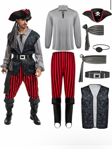 Adult men pirate - men's,
