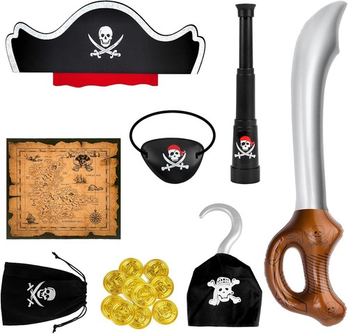 Kids pirate accessories - pirate, set