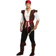 Mens Caribbean Pirate Captain