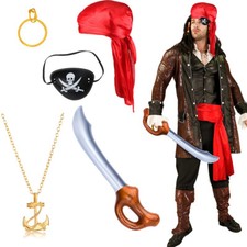 5Pcs Caribbean Pirate Toy