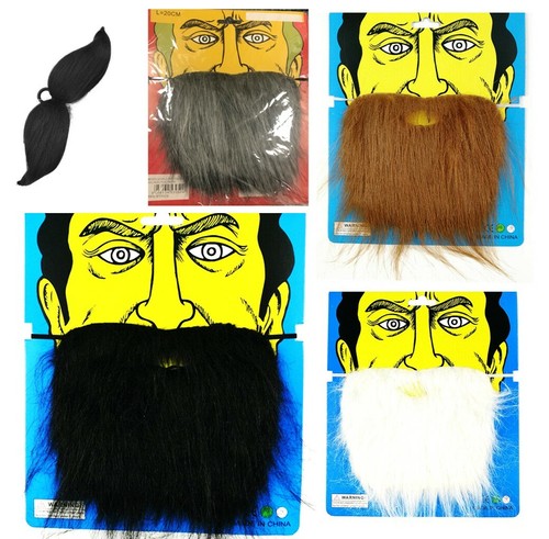 Long fake beard facial hair - beard,