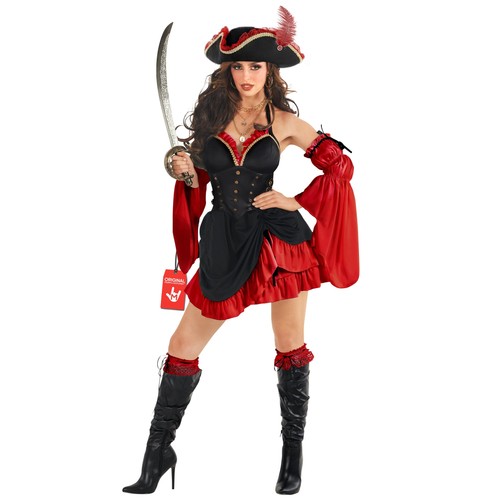 Womens pirate costume ladies - womens,